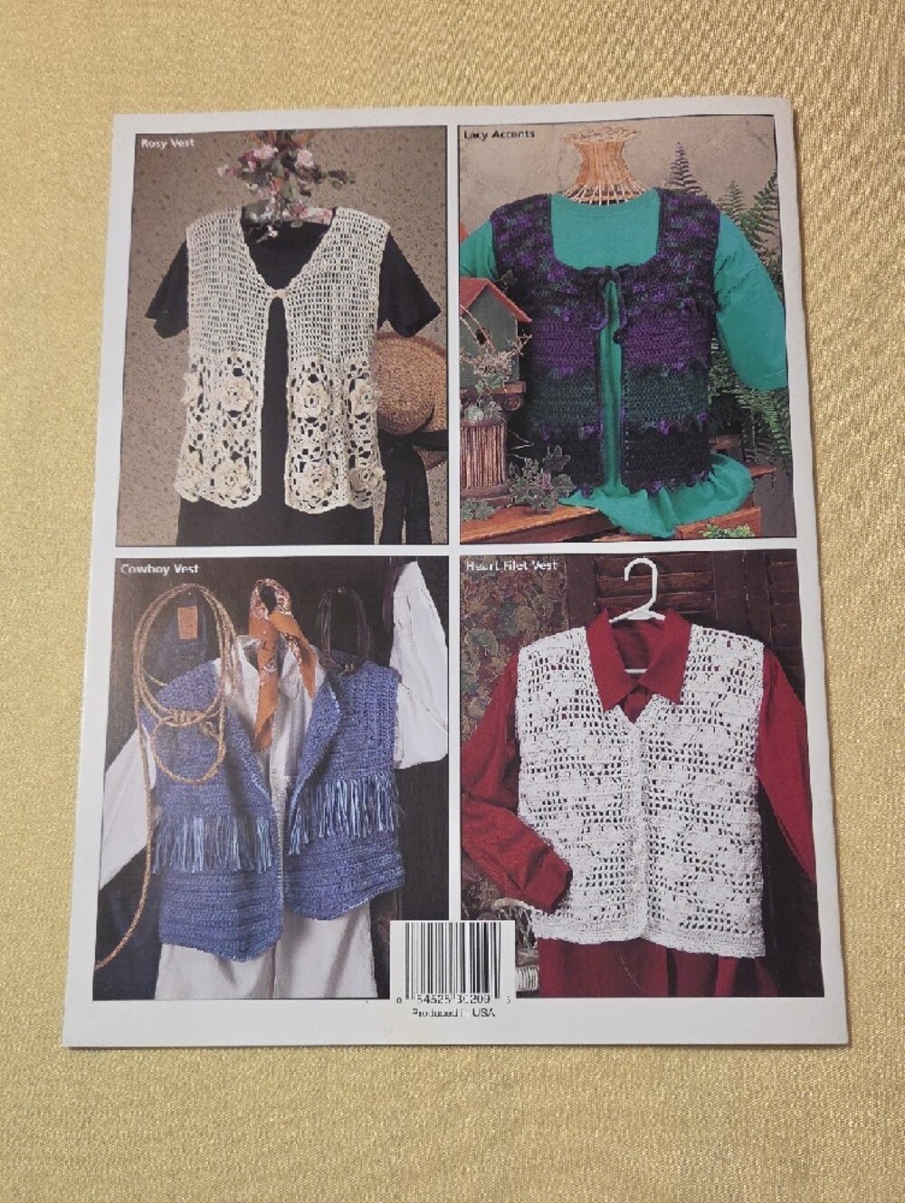 Weekend Vests Crochet Pattern Book - Picture 2 of 2
